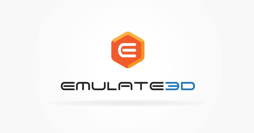 Emulate3D Logo Design