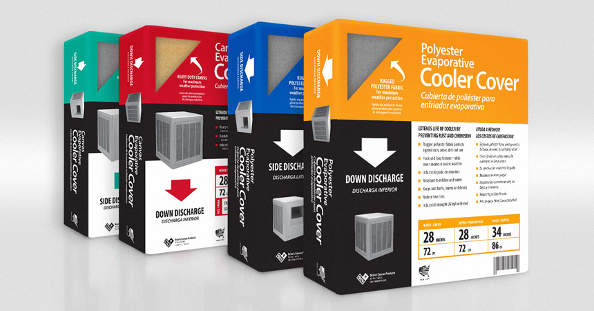 Canvas product package design