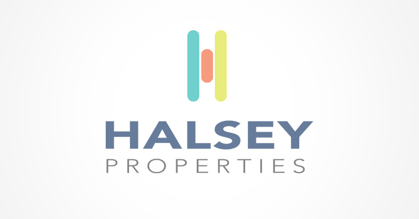 Halsey Properties logo design