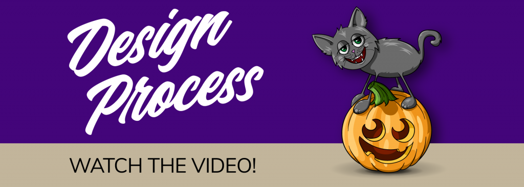 Cat and Pumpkin Design Process Video